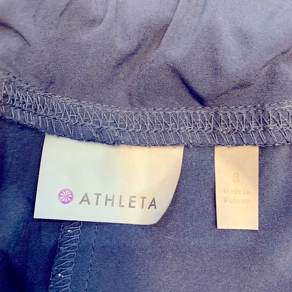Athleta wide leg crop pants Size 8 - Picture 8 of 9